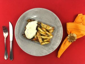 Maminha ao molho gorgonzola c/ batatas rústicas assadas (10%OFF)