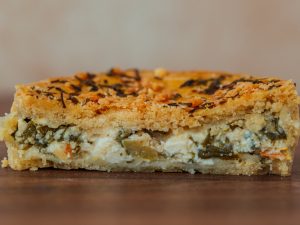 MINI TORTA DE ESPINAFRE COM RICOTA – INTEGRAL (110G) (10%OFF)