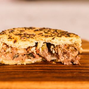 MINI TORTA DE CARNE LOUCA - INTEGRAL (120G)